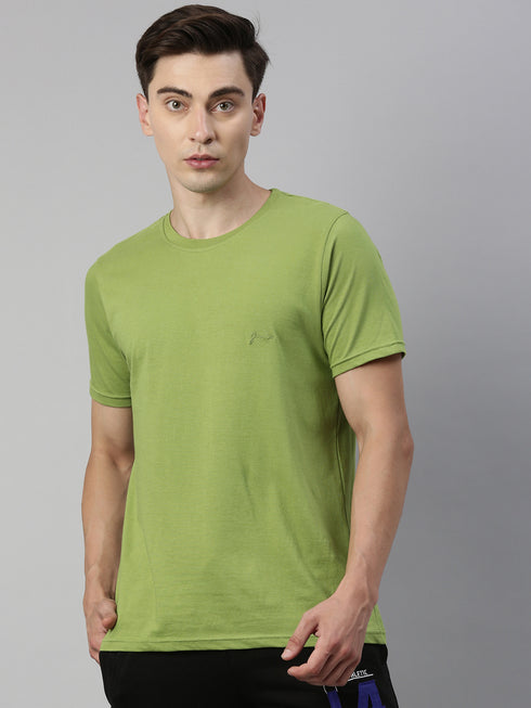 Lime Green Short-Sleeved T-Shirt